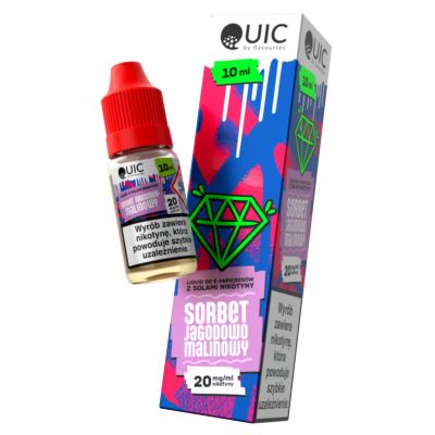 Liquid QUIC 10ml Sorbet Jagodowo Malinowy 20mg