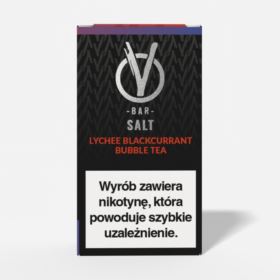 Liquid Vbar Salt 20mg 10ml Lychee Blackcurrant Bubble Tea
