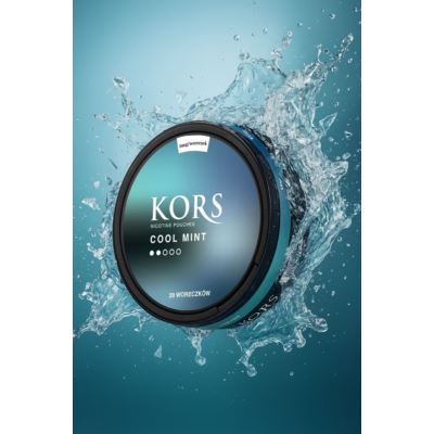 Woreczki nikotynowe KORS Cool Mint 17,4mg/g