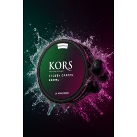 Woreczki nikotynowe KORS Frozen Grapes 17,4mg/g