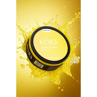 Woreczki nikotynowe KORS Lemon Sorbet 17,4mg/g