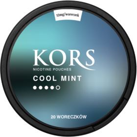 Woreczki nikotynowe KORS Cool Mint 17,4mg/g