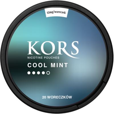 Woreczki nikotynowe KORS Cool Mint 17,4mg/g