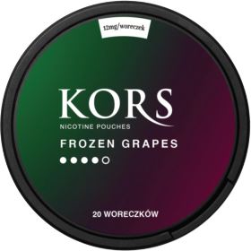 Woreczki nikotynowe KORS Frozen Grapes 17,4mg/g