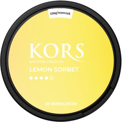 Woreczki nikotynowe KORS Lemon Sorbet 17,4mg/g