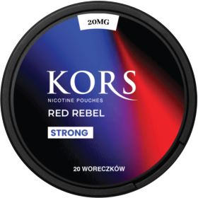 Woreczki nikotynowe KORS Red Rebel 20mg/g