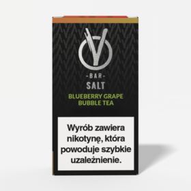 Liquid Vbar Salt 20mg 10ml Blueberry Grape Bubble Tea