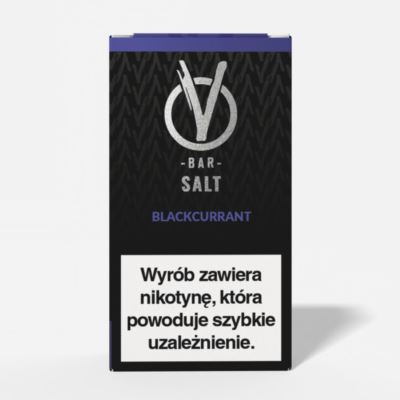 Liquid Vbar Salt 20mg 10ml Blackcurrant (B26)