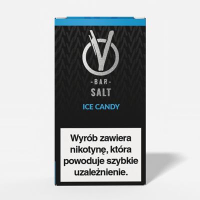 Liquid Vbar Salt 20mg 10ml Ice Candy (B26)