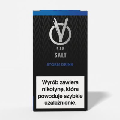 Liquid Vbar Salt 20mg 10ml Storm Drink (B26)
