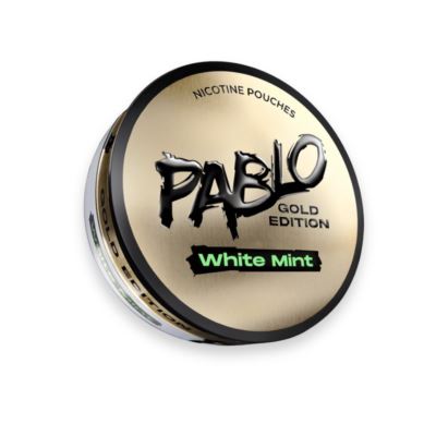 Woreczki nikotynowe PABLO Gold Edition White Mint 20mg