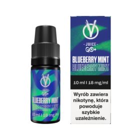 Liquid VBAR VJUICE GO 10ml Blueberry Mint 12mg