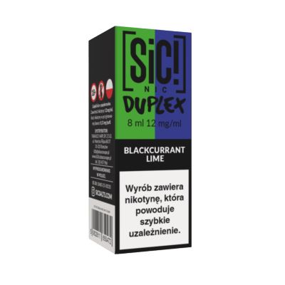 Liquid SIC! NIC 8ml Blackcurrant Lime 18mg