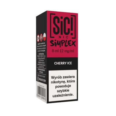 Liquid SIC! NIC 8ml Cherry Ice 12mg