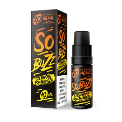Liquid SO BUZZ Salt 10ml Czerwona Pomarańcza 20mg