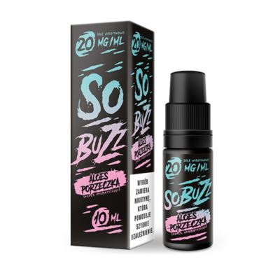 Liquid SO BUZZ Salt 10ml Aloes Porzeczka 20mg