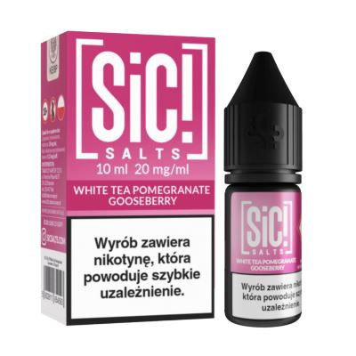 Liquid SIC! THEA White Tea Pomegranate Gooseberry 20mg 10ml  (B26)