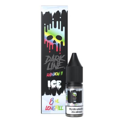 Longfill DARK LINE Ice 8/10ml Rainbow 2 (B26)