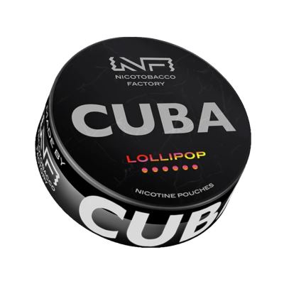 Woreczki Nikotynowe CUBA Black Lolipop 20mg/g B26