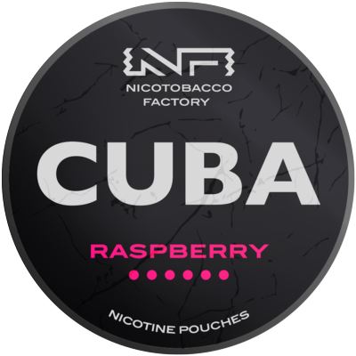 Woreczki Nikotynowe CUBA Black Raspberry 20mg/g B26