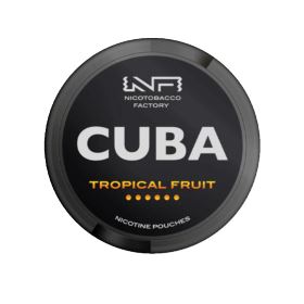 Woreczki Nikotynowe CUBA Black Tropical Fruit 20mg/g B26