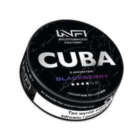 Woreczki Nikotynowe CUBA Black Blackberry 20mg/g B26