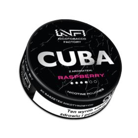 Woreczki Nikotynowe CUBA Black Raspberry 20mg/g B26