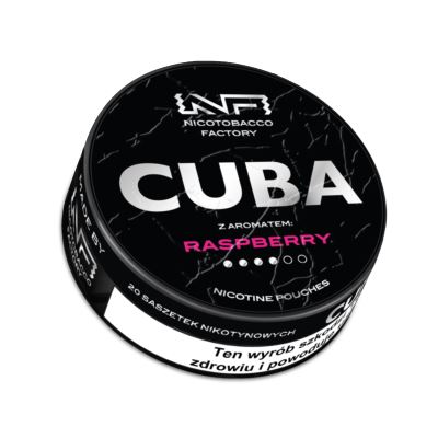 Woreczki Nikotynowe CUBA Black Raspberry 20mg/g B26