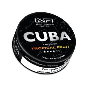 Woreczki Nikotynowe CUBA Black Tropical Fruit 20mg/g B26