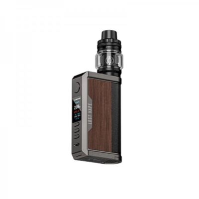 Kit LOST VAPE Centaurus Q 200 & Tank Centaurus Sub Ohm Gunmetal Walnut Wood