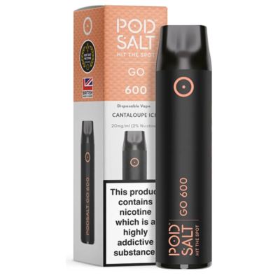 POD SALT Go 600 Cantaloupe Ice 20mg