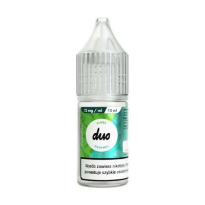 Duo 10ml Aloes Menthol 12mg
