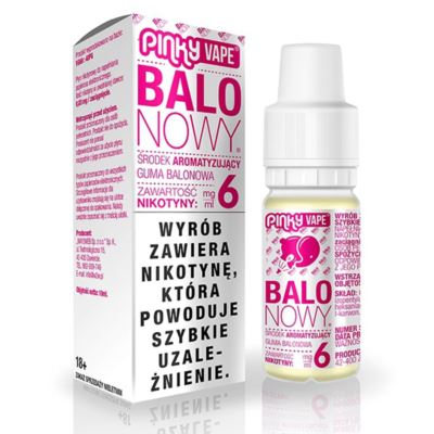 PINKY VAPE Balo Nowy (Guma Balonowa) 12mg