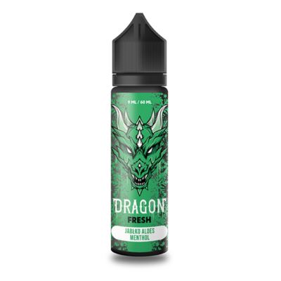 Longfill DRAGON FRESH 9/60ml Jabłko Aloes Menthol