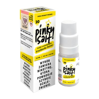 PINKY SALT 10ml Truskawka Banan 20mg