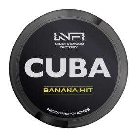 Woreczki Nikotynowe CUBA Black Banana Hit 66mg