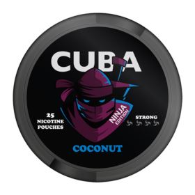 Woreczki Nikotynowe CUBA Ninja Coconut 30mg