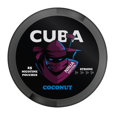 Woreczki Nikotynowe CUBA Ninja Coconut 30mg