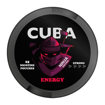 Woreczki Nikotynowe CUBA Ninja Energy 30mg
