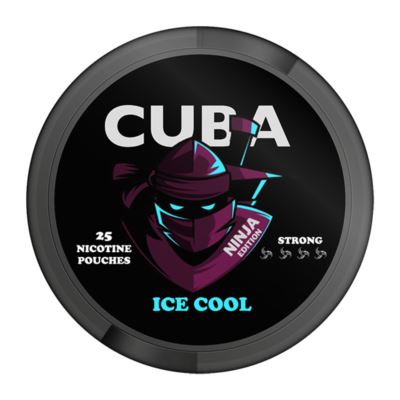 Woreczki Nikotynowe CUBA Ninja Ice Cool 30mg