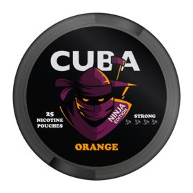 Woreczki Nikotynowe CUBA Ninja Orange 30mg