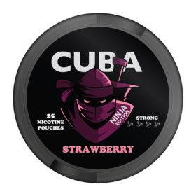 Woreczki Nikotynowe CUBA Ninja Strawberry 30mg
