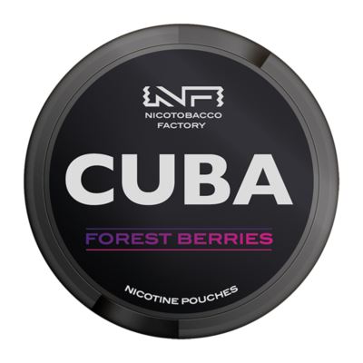 Woreczki Nikotynowe CUBA Black Forest Berries 66mg