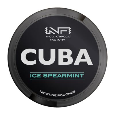 Woreczki Nikotynowe CUBA Black Ice Spearmint 66mg