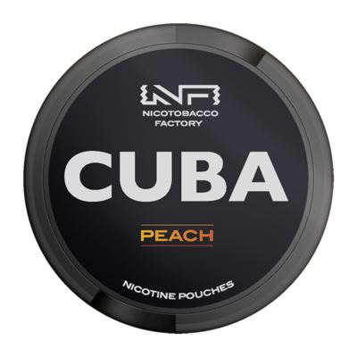 Woreczki Nikotynowe CUBA Black Peach 66mg