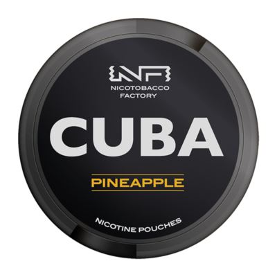 Woreczki Nikotynowe CUBA Black Pineapple 66mg