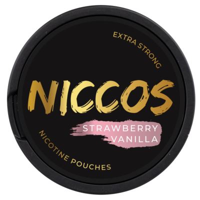 Woreczki Nikotynowe NICCOS X-Strawberry Vanilla 43mg