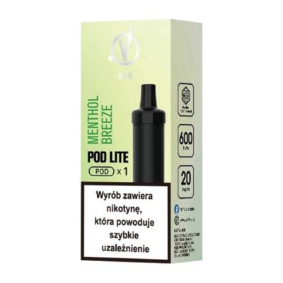 Wkład VBAR Cubo Lite 2ml 20mg Menthol Breeze