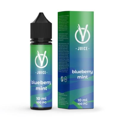 Longfill Vbar 10/60ml Blueberry Mint