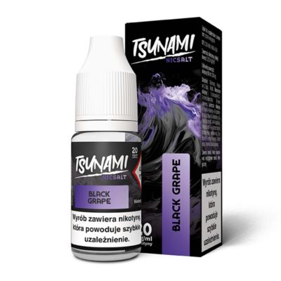 Liquid TSUNAMI Salt 20mg Black Grape 10ml